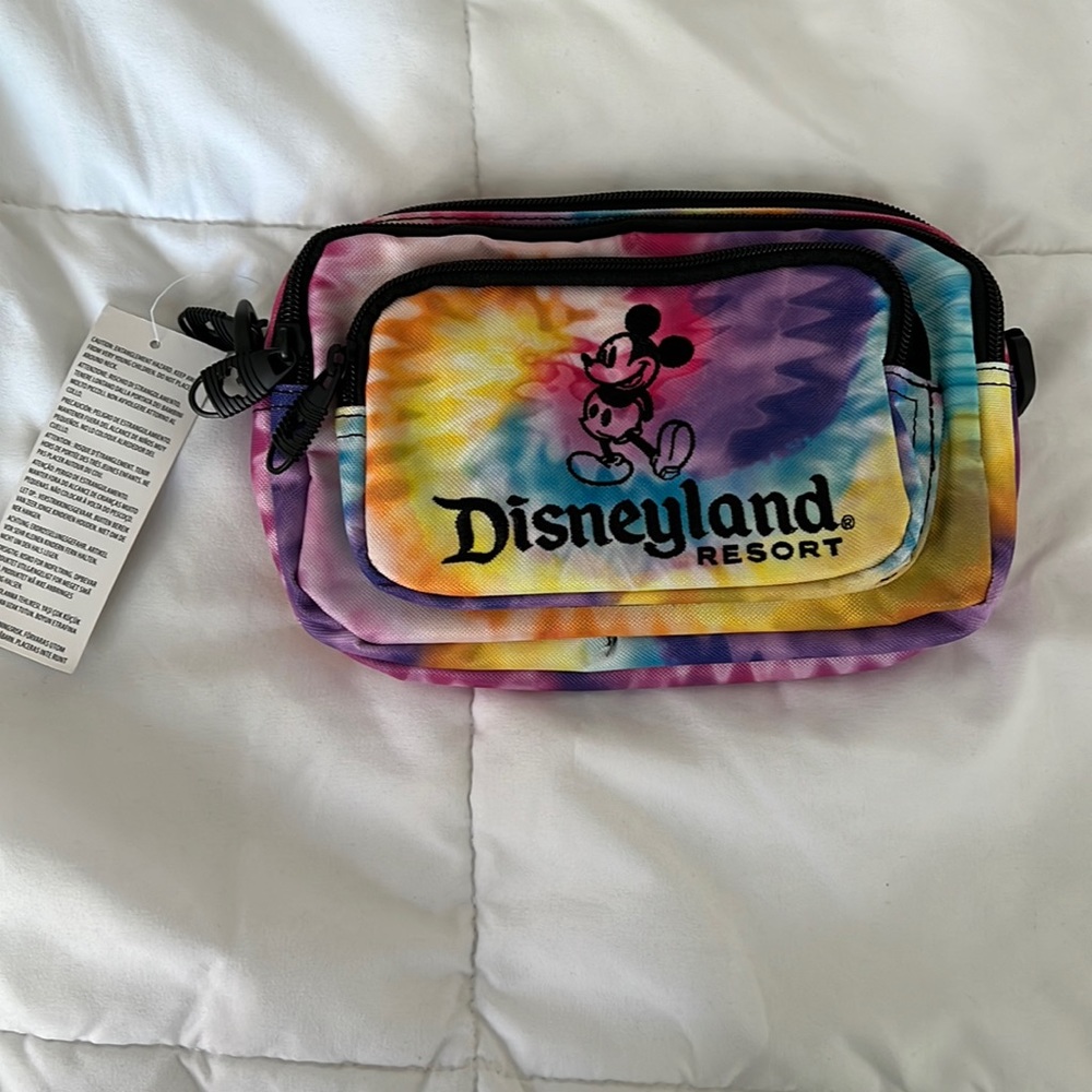 Disneyland tie-dye Fanny pack